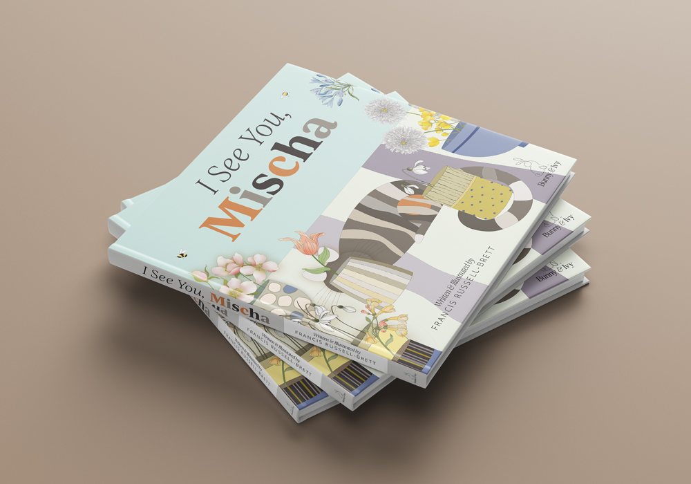 Bunny & Ivy children’s book illustration featuring whimsical characters, part of the Conservatory and creative shop collection